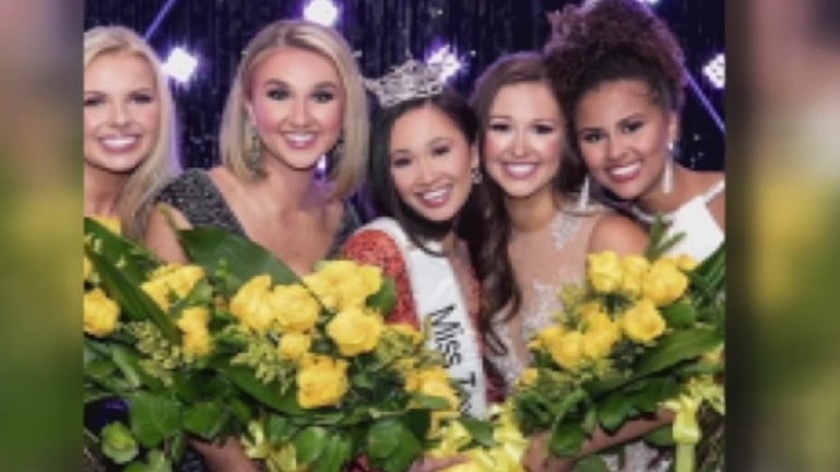 Newly crowned Miss Texas makes history as first Asian-American to hold the title