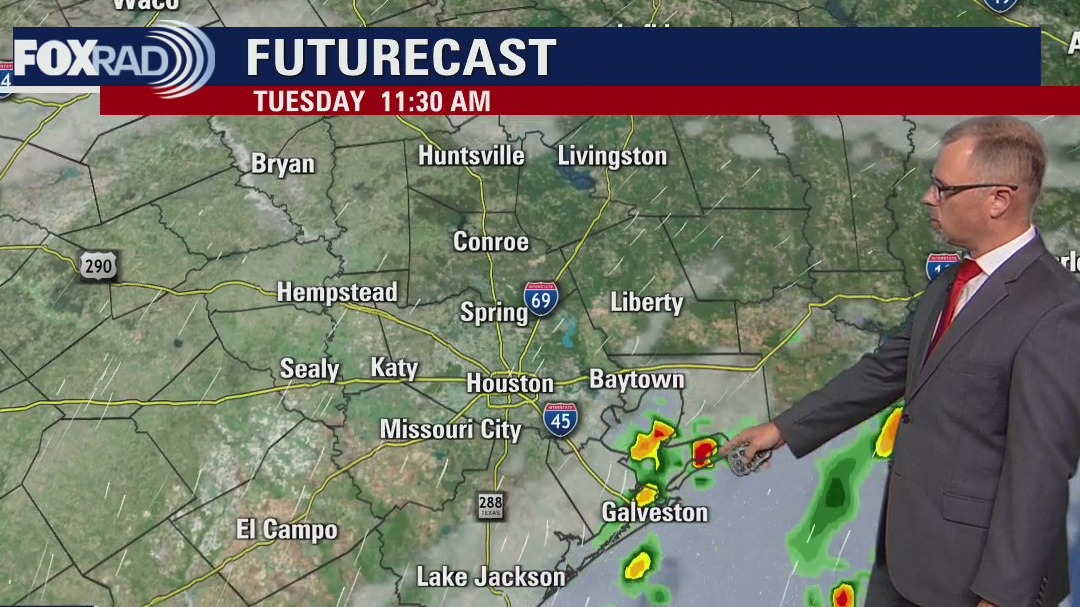 Tuesday morning weather forecast