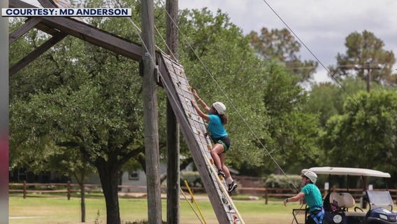 Getting campy with patients from MD Anderson Children's Cancer Hospital