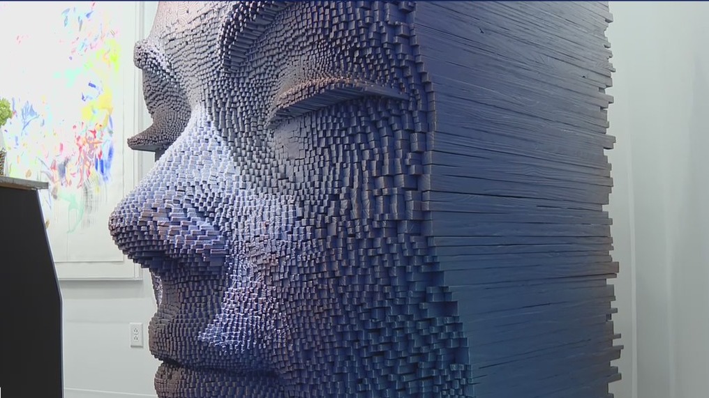 Houston art gallery curated with paper mastery