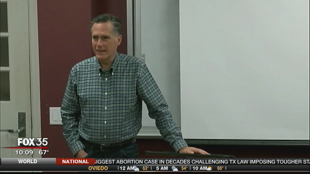 Mitt Romney expected to make speech on Thursday