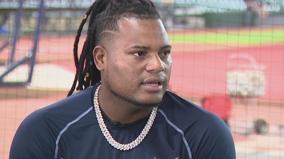 Houston Astros star player Framber Valdez talks exclusively with FOX 26