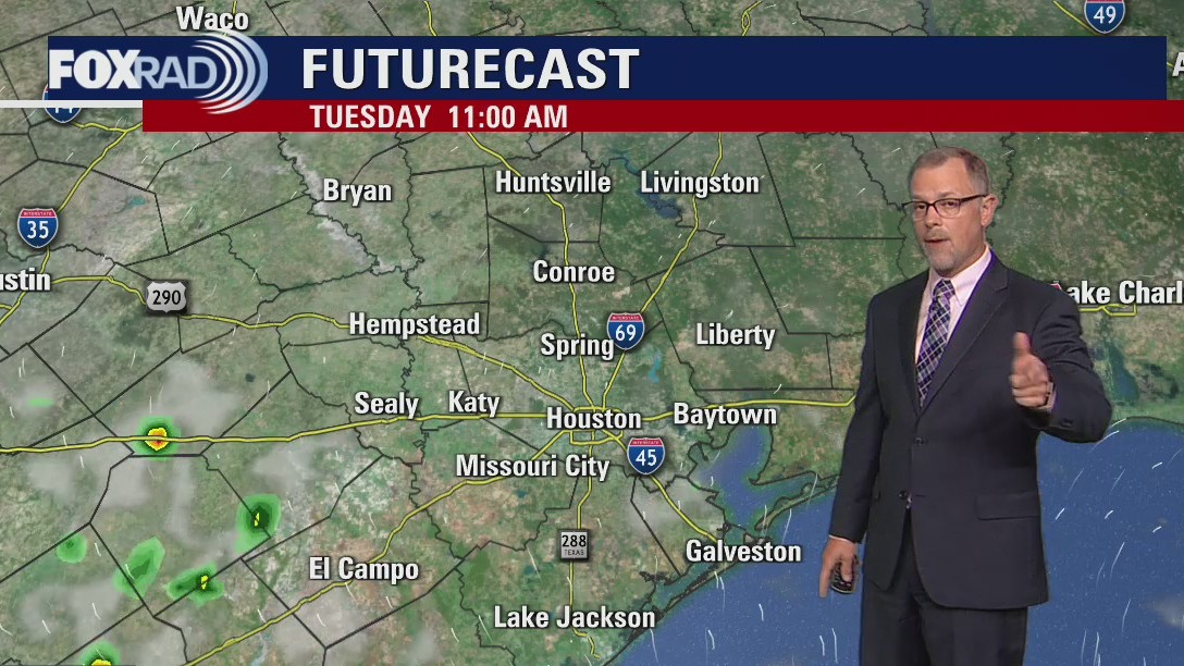 Tuesday morning weather forecast