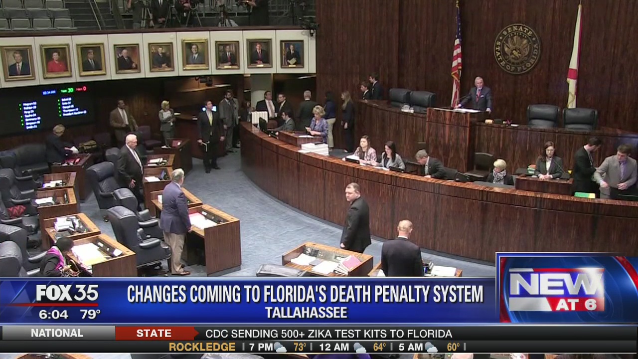 Changes coming to Florida death penalty