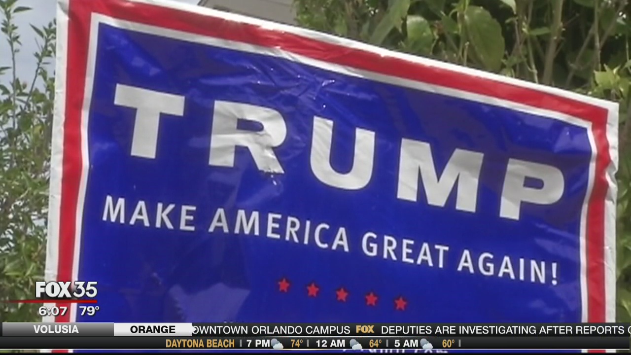 Trump volunteer says he was attacked