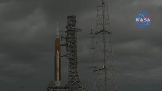 Artemis I: NASA's moon rocket is on the launch pad