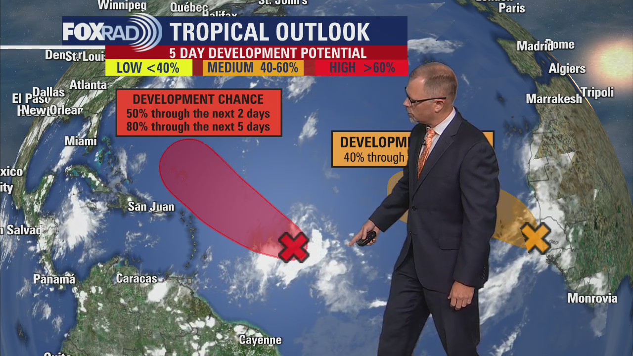 Tropical Weather Forecast - August 30, 2022