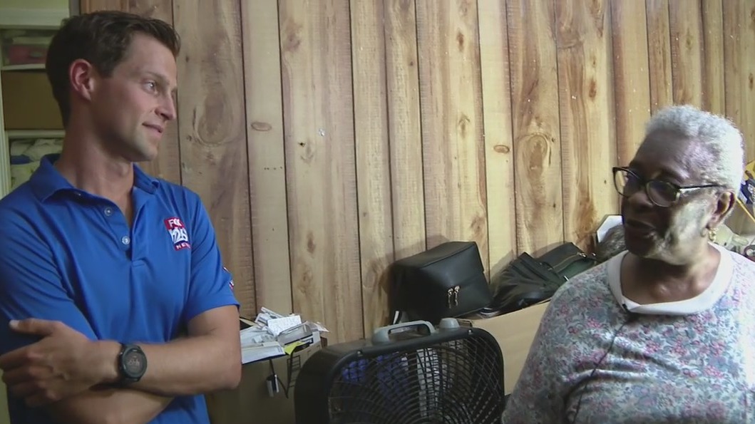 Houston woman living in despicable conditions since Harvey now in a hotel