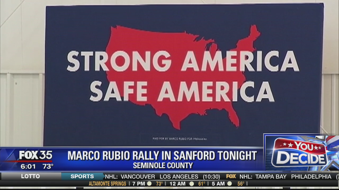 Sanford preparing for visit by Marco Rubio