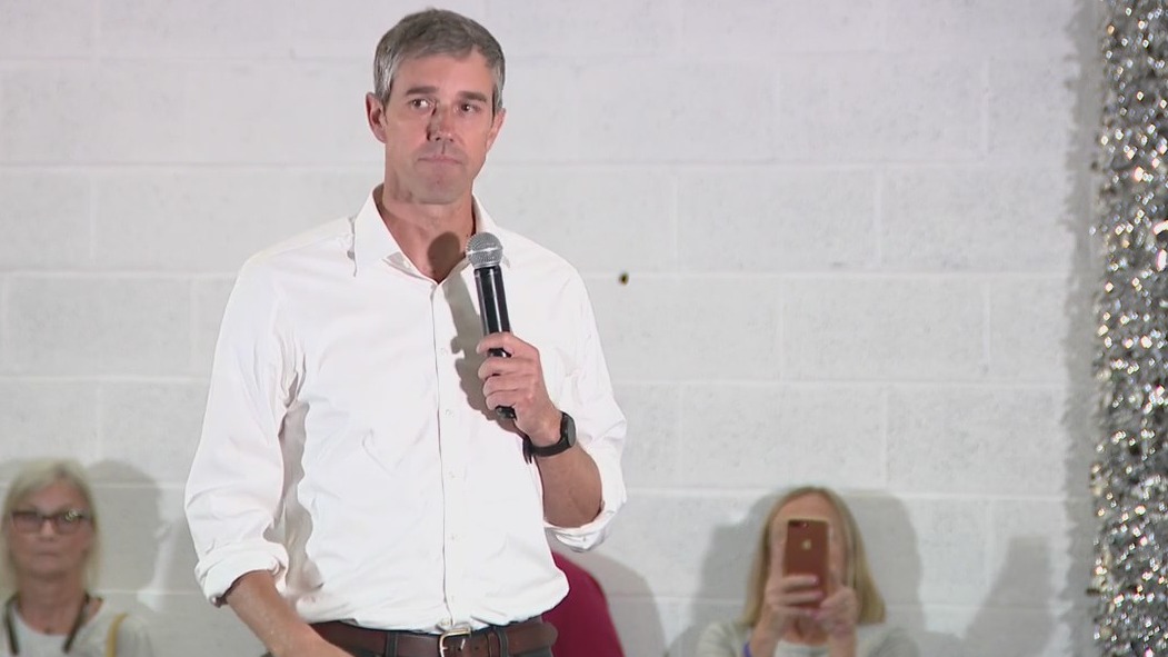 Beto O?Rourke holds rally in Montgomery County