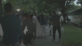 More than 100 migrants shipped from Texas to VP Kamala Harris' home in D.C.