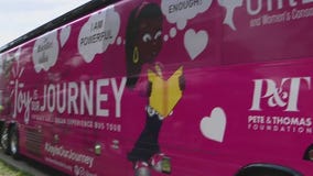 Megan Thee Stallion's Dream Bus stops at Texas Southern University