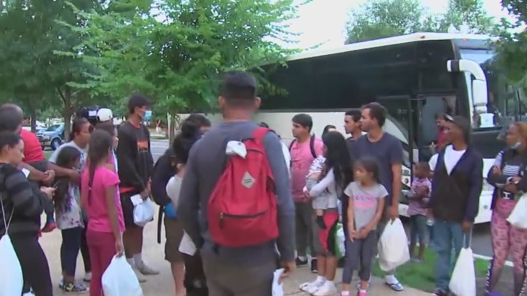 Dozens of migrants flown from Texas to Martha's Vineyard