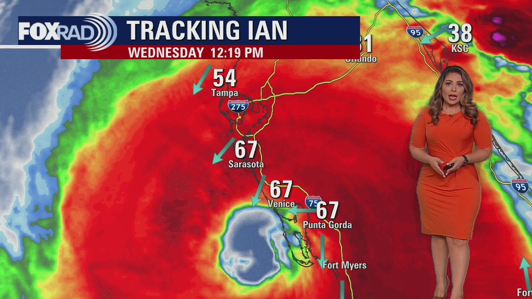 Staying warm and dry this Wednesday afternoon, highs in the upper 80s