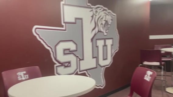 Texas Southern University football team gets a new locker room