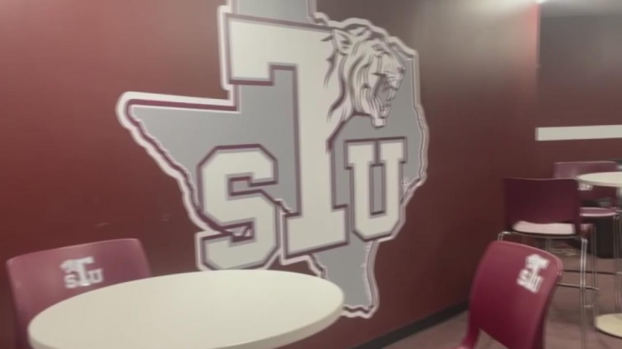 Texas Southern University football team gets a new locker room