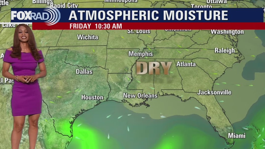 Friday morning weather forecast