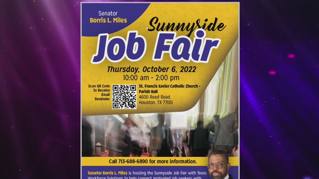 Senator Borris L. Miles announces job fair in Sunnyside community