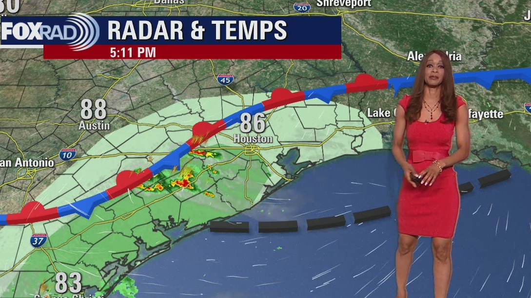 A few showers, possible strong storms this Thursday evening