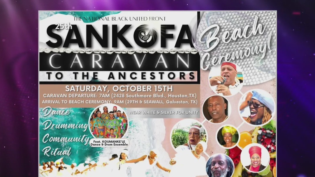 Sankofa caravan to the ancestors