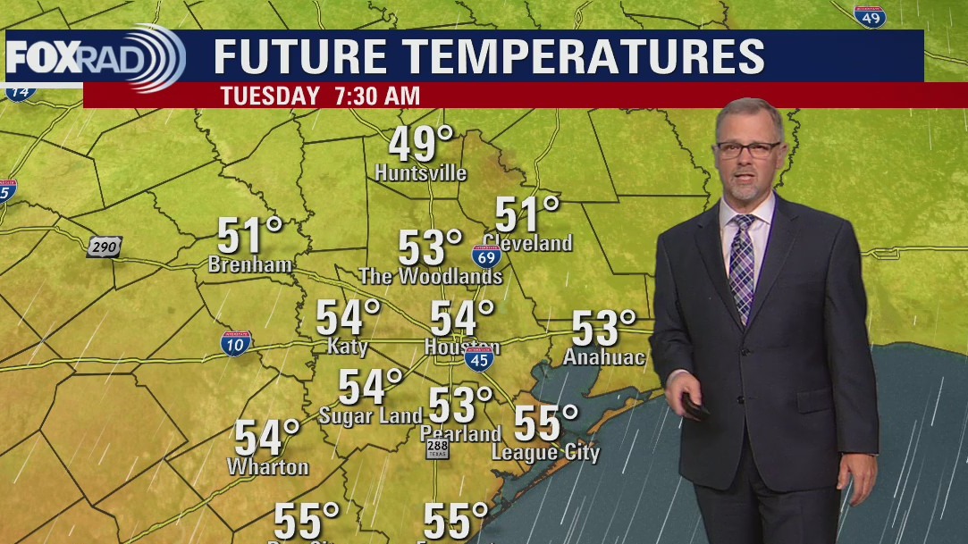 Tuesday morning weather forecast