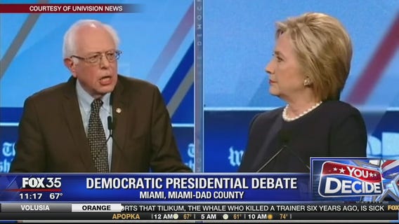 Democratic presidential debate in Miami