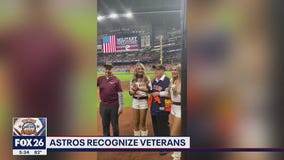 Houston Astros recognize veterans