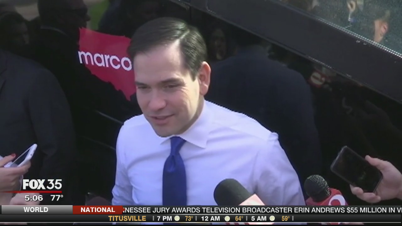 Marco Rubio makes stop in Kissimmee