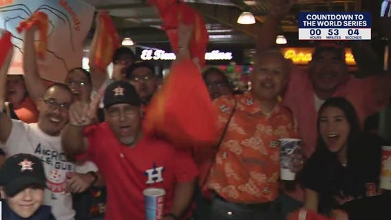 Astros fans pumped up, ready for Game 1 of World Series