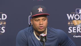 Framber Valdez prepares to start Game 2