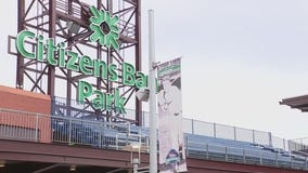 Tour of Citizens Bank Park in Philadelphia during World Series