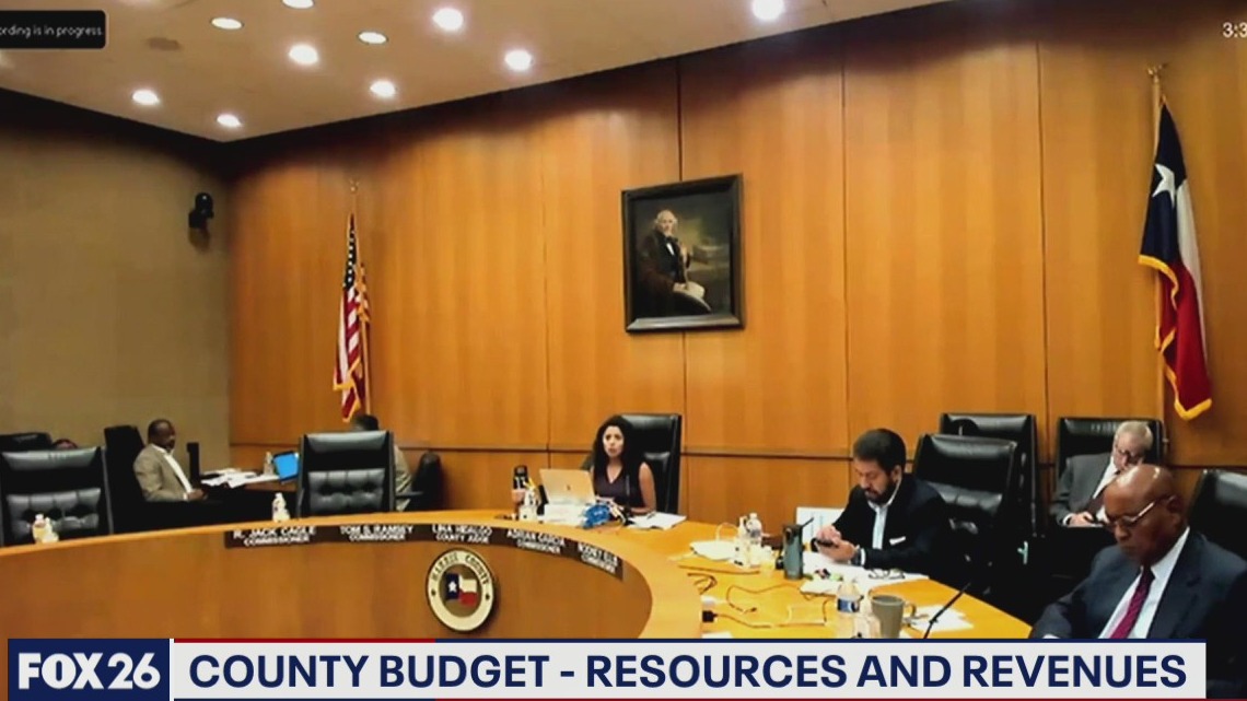 The Harris County budget- not what Judge Hidalgo had hoped for in the next fiscal year