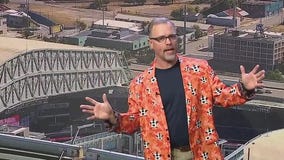 How does an open roof or weather affect baseball?