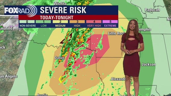 Warm, windy, cloudy with temps in the 80s this Friday evening