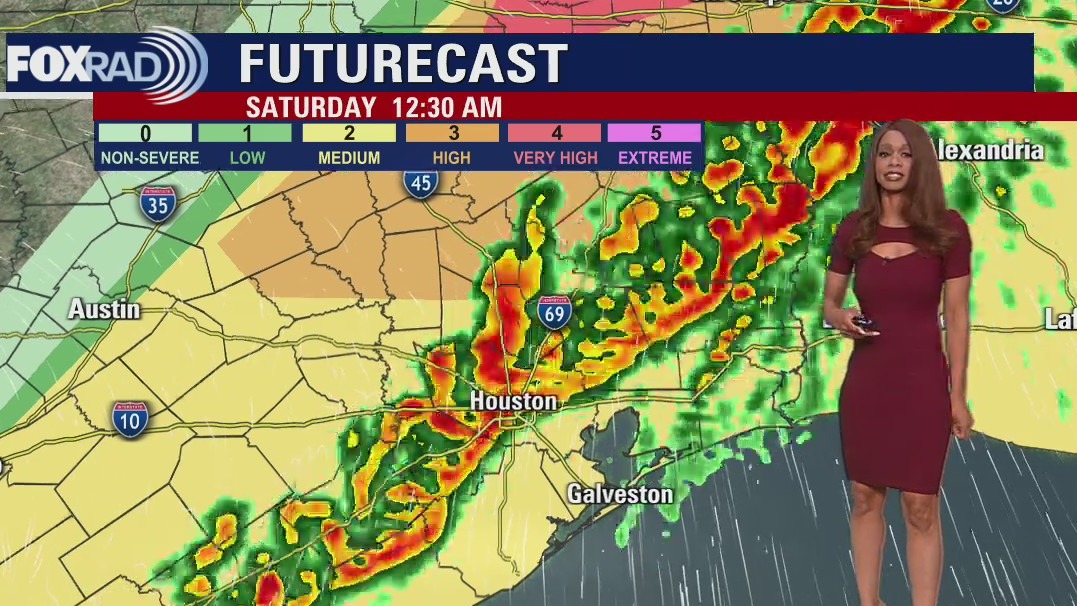 Saturday overnight/morning forecast