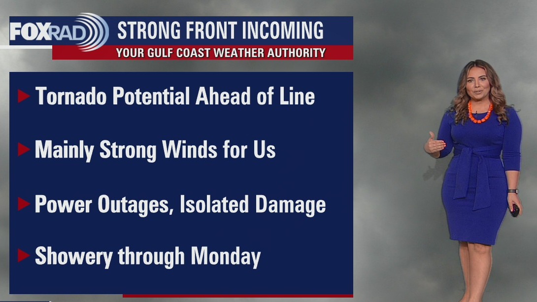 Breezy, warm Thursday afternoon with some showers