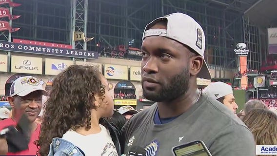Yordan Alvarez shares his World Series exeprience
