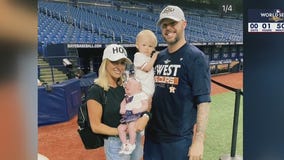 Ryan Pressly's wife shares with FOX 26 how happy she is for her husband