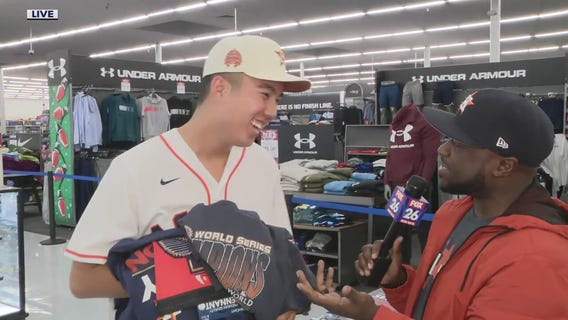 Astros fans share what World Series gear they're buying
