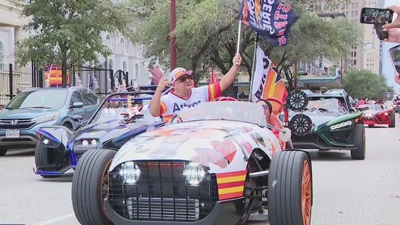 Fans share their excitement about Astros World Series win