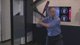 Batter Up! FOX 26 Crew hits the cages at Constellation Field