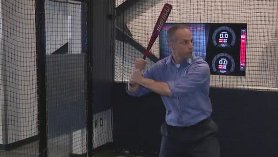 Batter Up! FOX 26 Crew hits the cages at Constellation Field