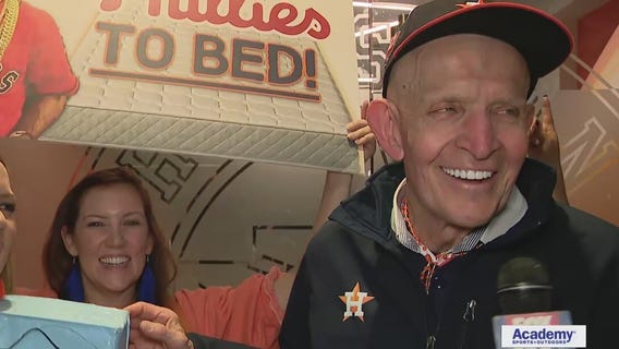 Mattress Mack is thrilled after Astros World Series win