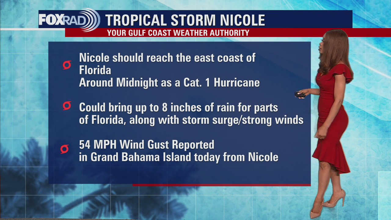 Tropical Weather Forecast - November 9, 2022