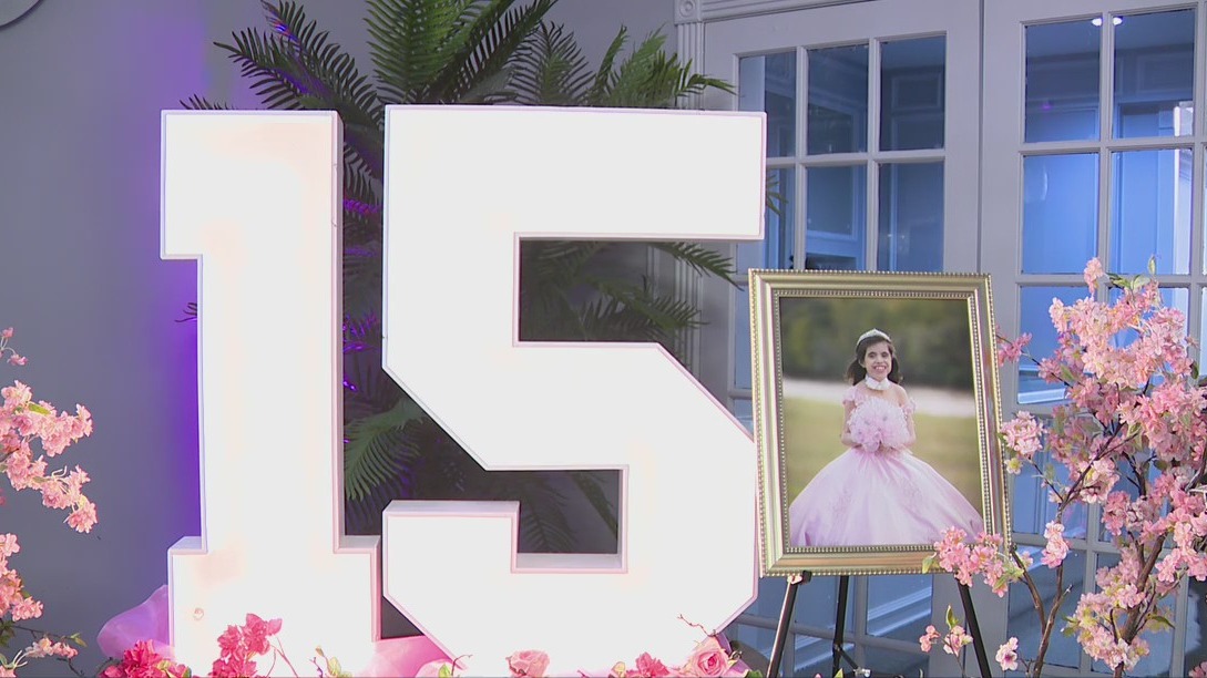 Make-A-Wish grants teen's dream of a quincea?era