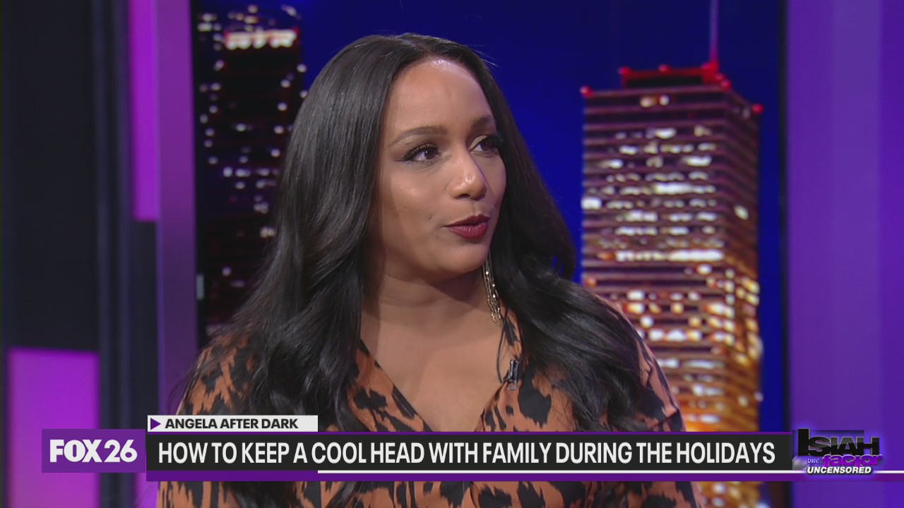 Angela After Dark: How to keep a cool head with family during the holidays