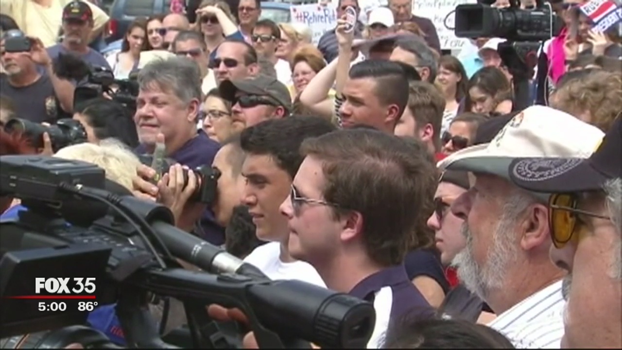 Rubio and Trump stump for votes in Florida