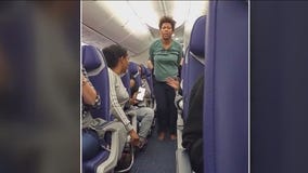 Passenger onboard flight said ?Jesus told her? to open exit prompting emergency landing in Houston