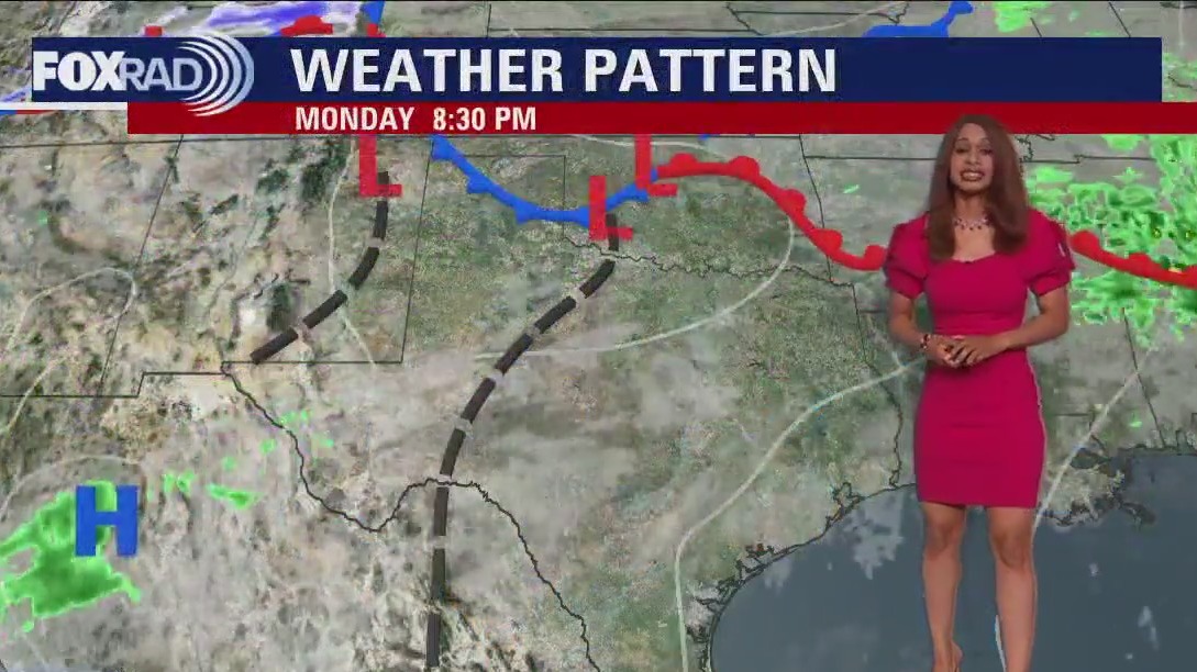 Monday evening weather forecast