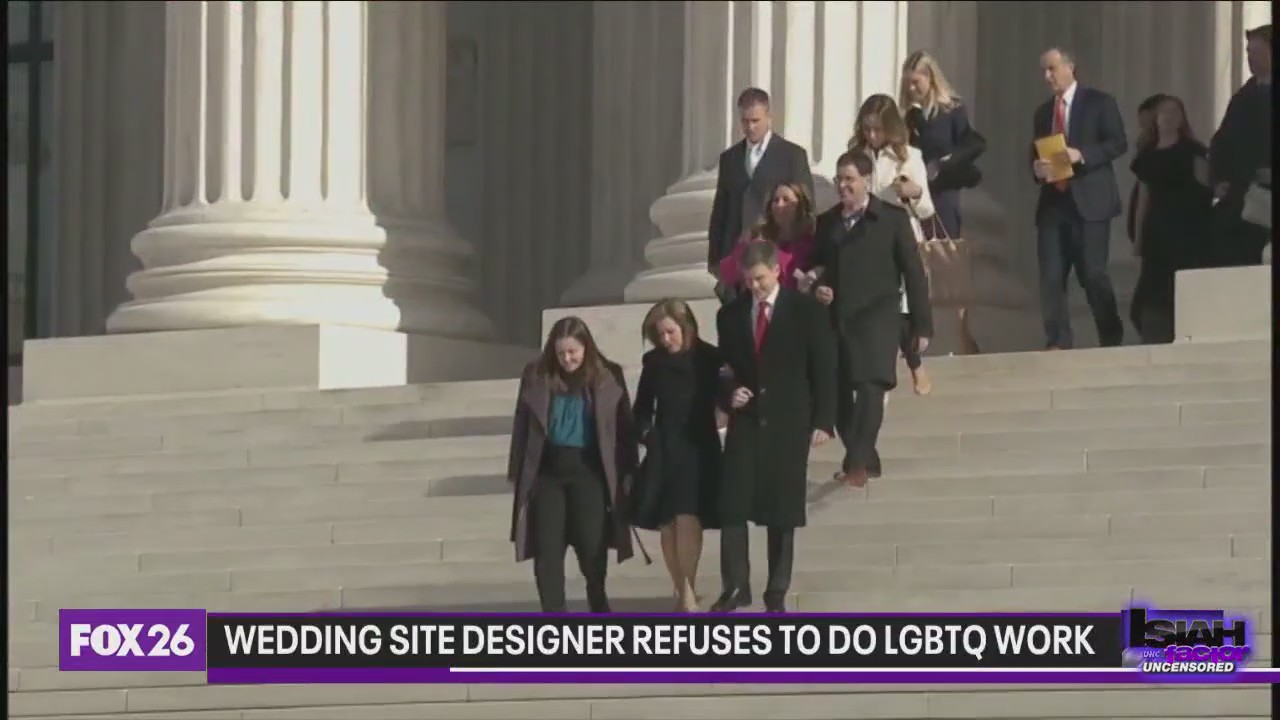 Wedding site designer refuses to work for LGBTQ+ couples